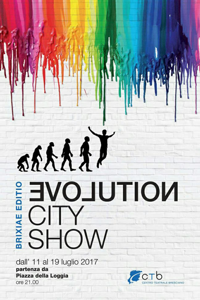 Locandina Evolution CIty Show, Brescia 2017