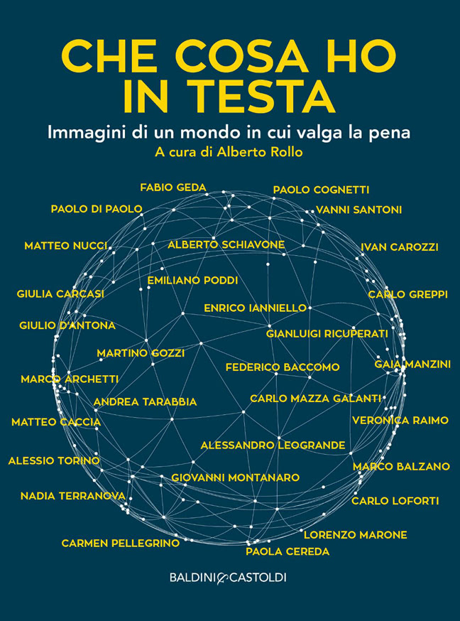 Locandina Che cosa ho in testa, 2018 a cura di Alberto Rollo